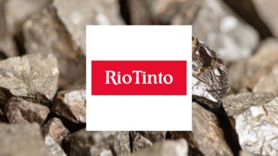 Logo da mineradora Rio Tinto