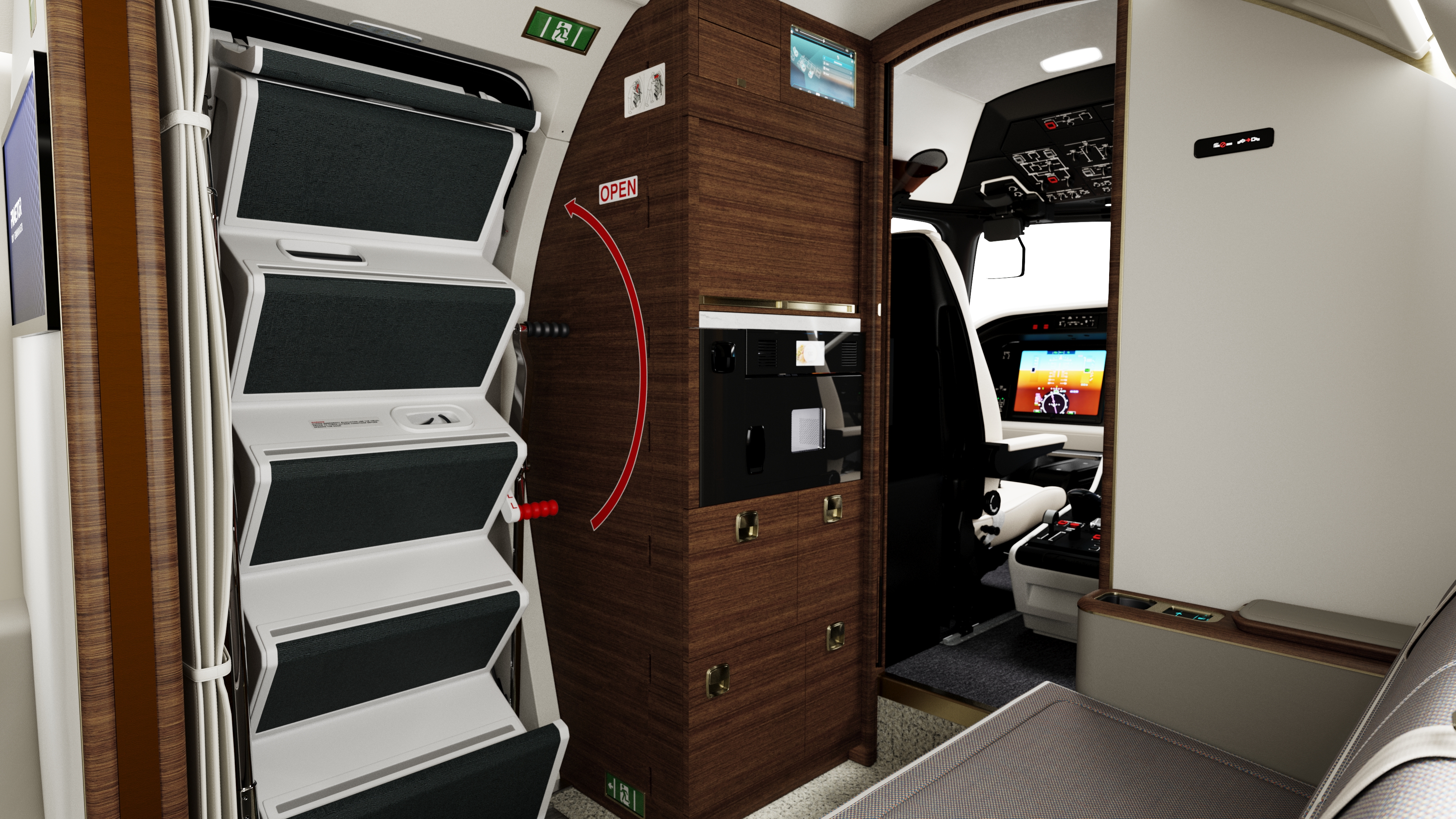 Interior do Praetor 500E