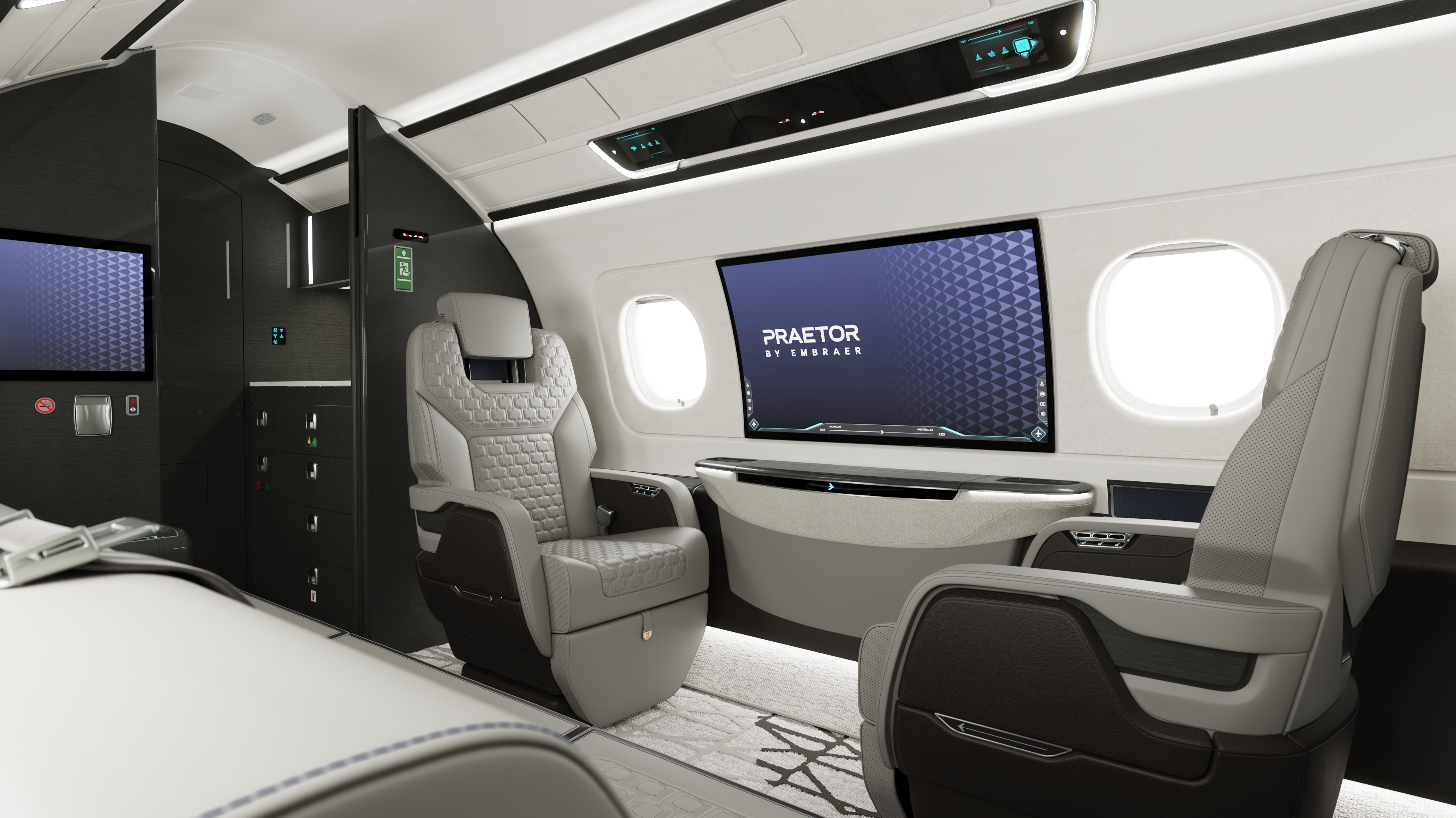 Interior do Praetor 600E