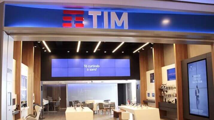 Fachada de loja da Tim (TIMS3)