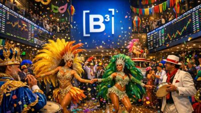 b3 carnaval bolsa brasileira SD