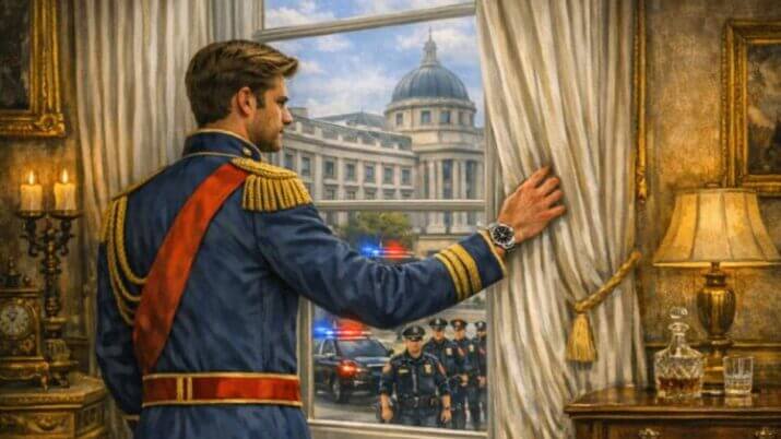 Ex-príncipe Andrew foi preso hoje por 'má conduta'.