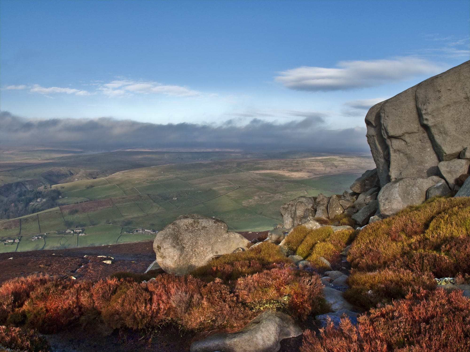 Healaugh Crag, no Yorkshire Dales National Park - Imagem: iStock