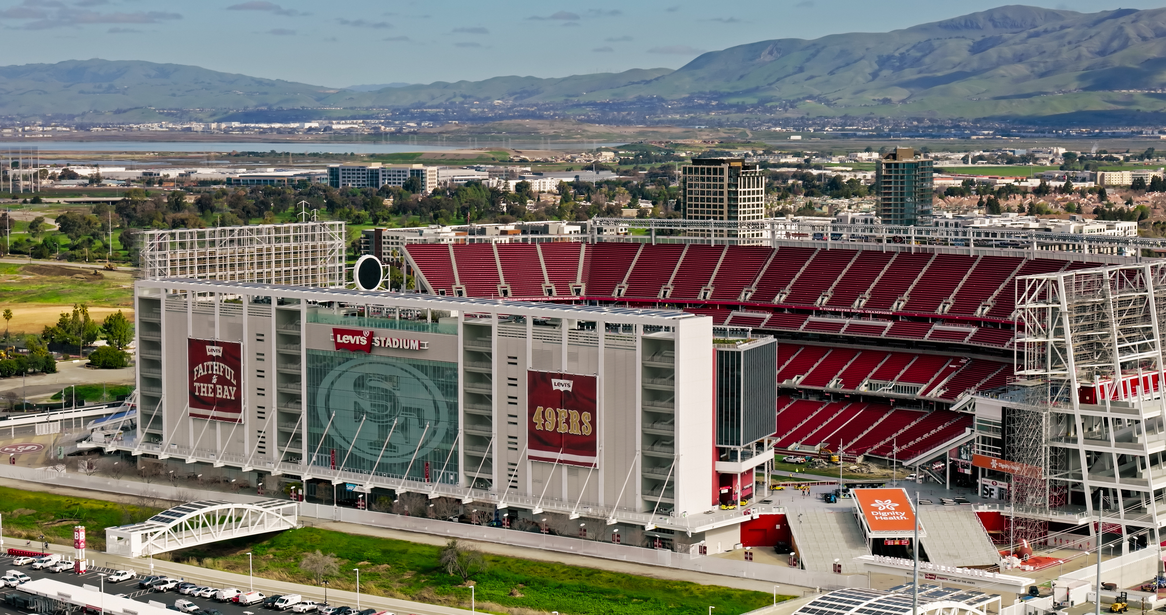 Levi's Stadium em Santa Clara, Califórniaq