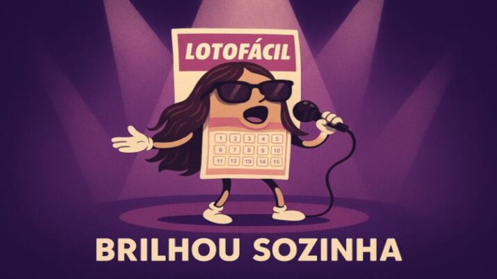 Lotofácil brilha sozinha.
