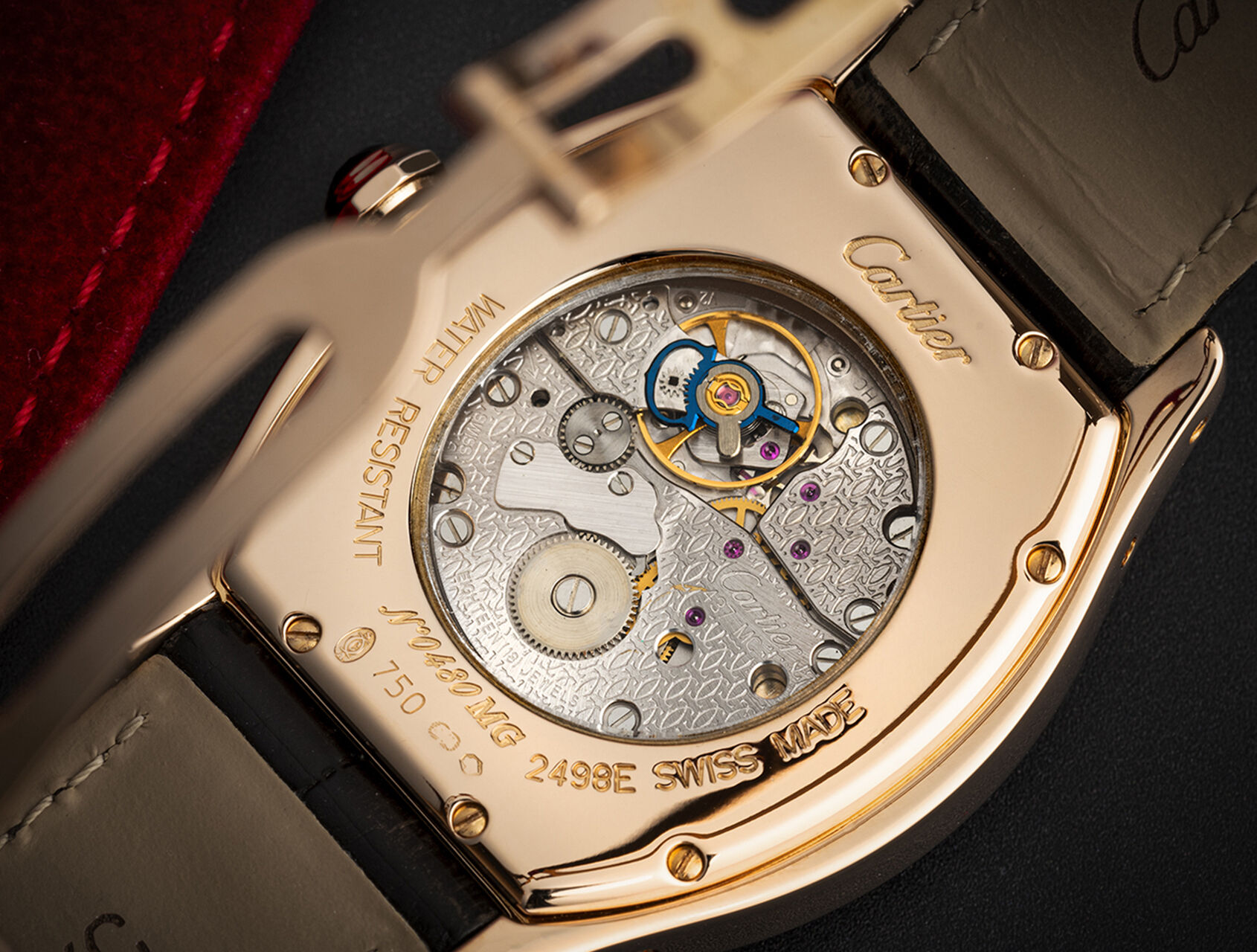 Cartier Tortue "Collection Privée" 2498E