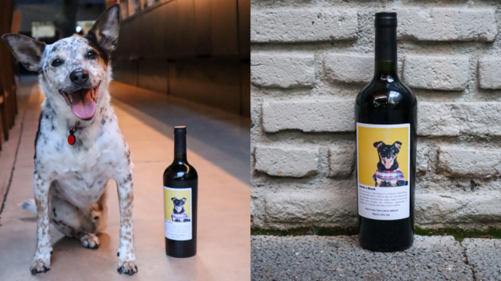 Adoção responsável entra no menu do Bardega Winebar com rótulo exclusivo 'Adote o Black'