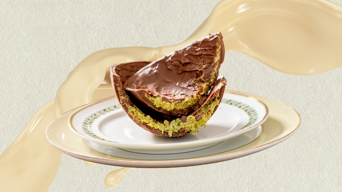 Ovo de Páscoa Dubai Pistache, Arabia