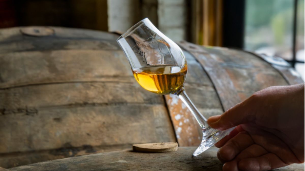 Taça de Whisky Karuizawa do barril 6195