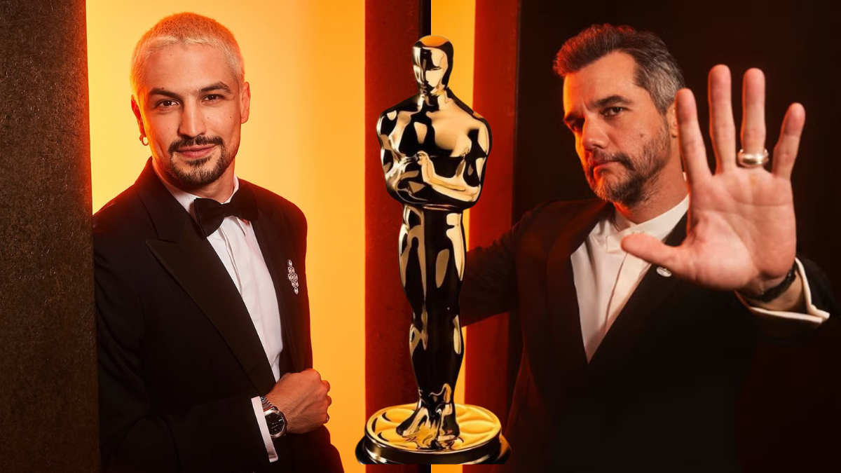 Gabriel Leone e Wagner Moura - Imagem: Reprodução/The Academy