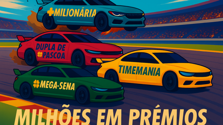 Mega-Sena perde a liderança dos maiores prêmios das loterias da Caixa.