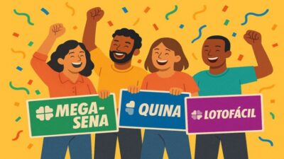 Mega-Sena, Quina e Lotofácil tiveram ganhadores ontem.