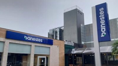 Fachada de agência do Banestes (BEES3;BEES4) , banco do Estado do Espírito Santo.