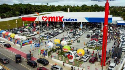 Fachada loja João Pessoa (Valentida), do Grupo Mateus (GMAT3).