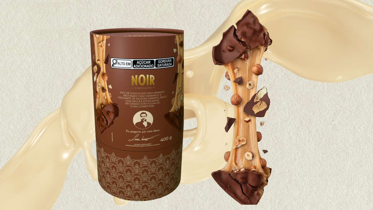 Ovo Caramelo Lucas Corazza, Noir Chocolates