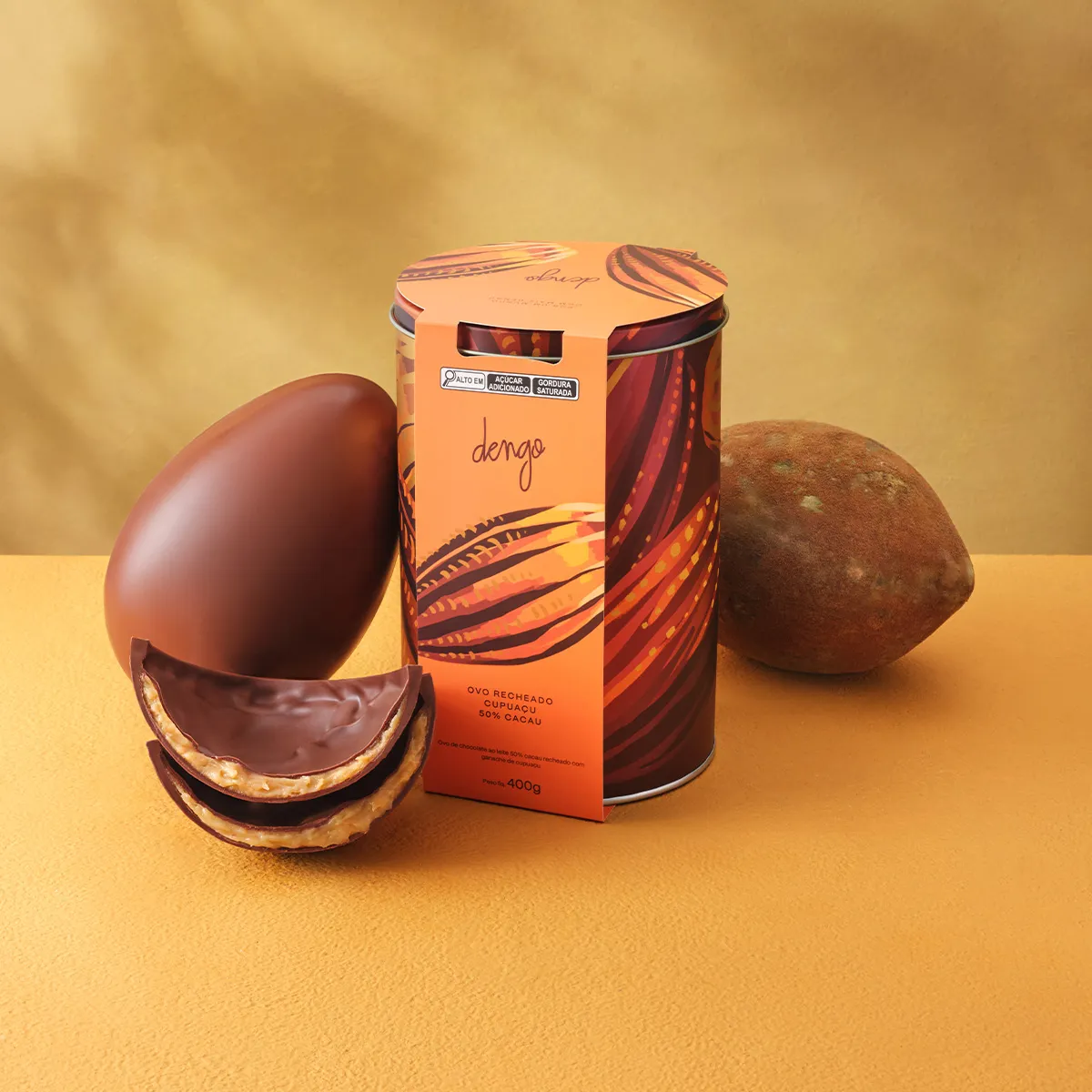 Cupuaçu e outros sabores brasileiros aparecem em diversos catálogos, como na Dengo