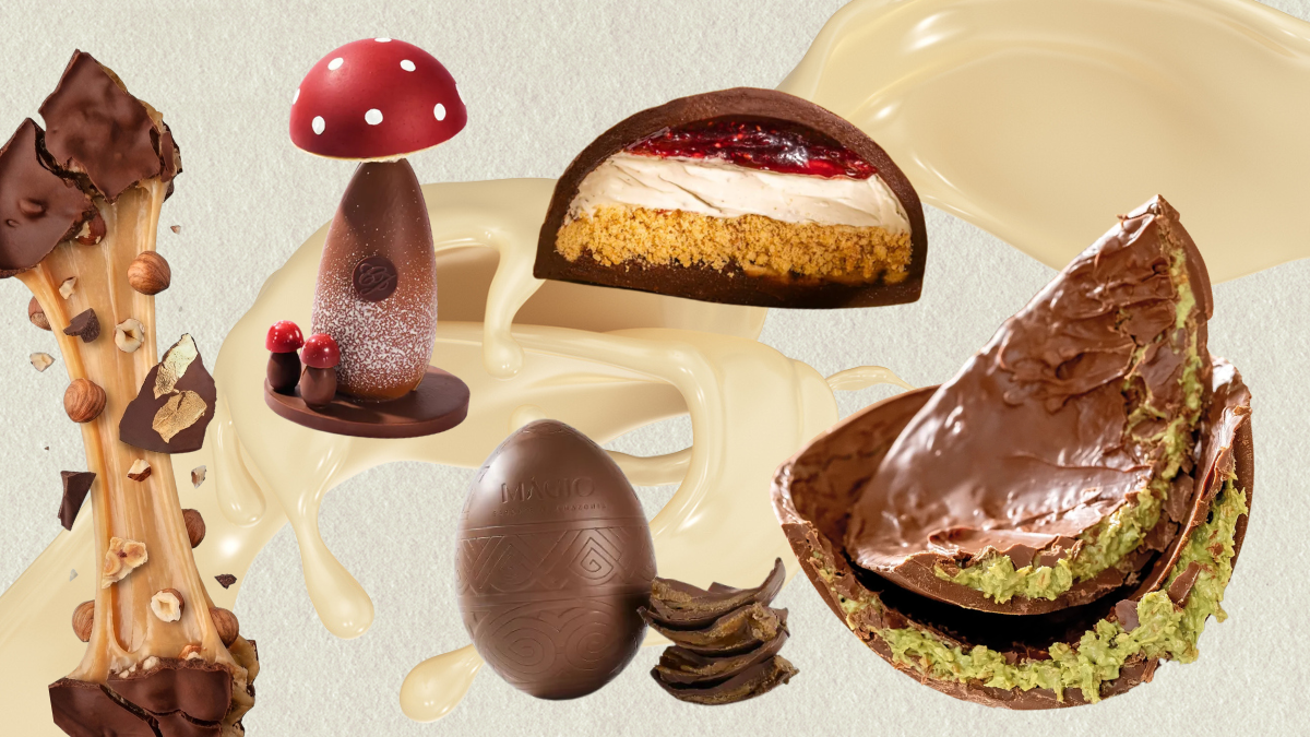 Sabores brasileiros, brincadeiras com textura e recheios menos doces são marca da Páscoa 2026