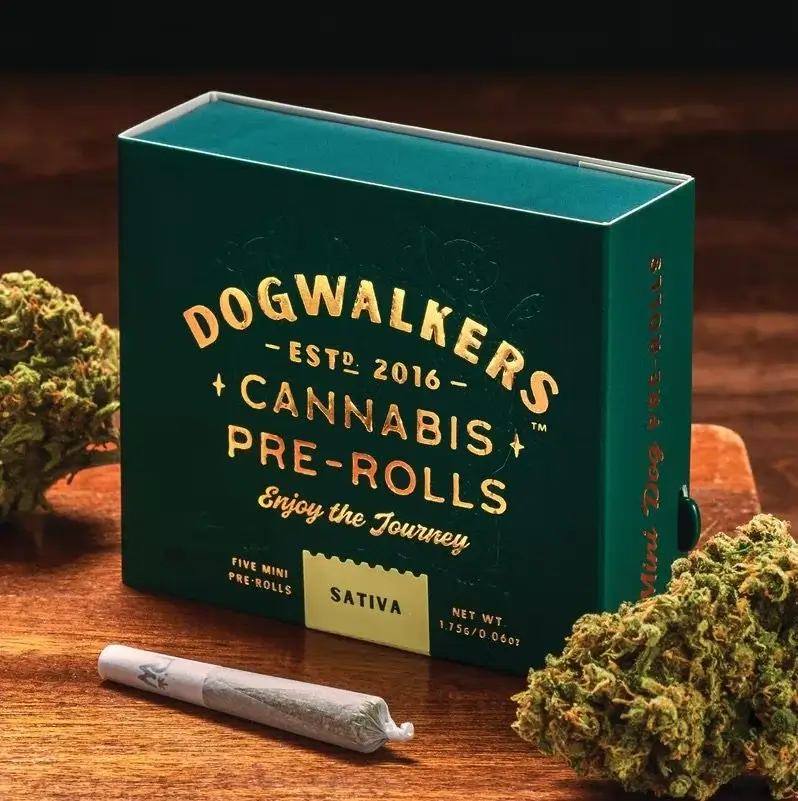 Cigarros de cannabis da Dogwalkers