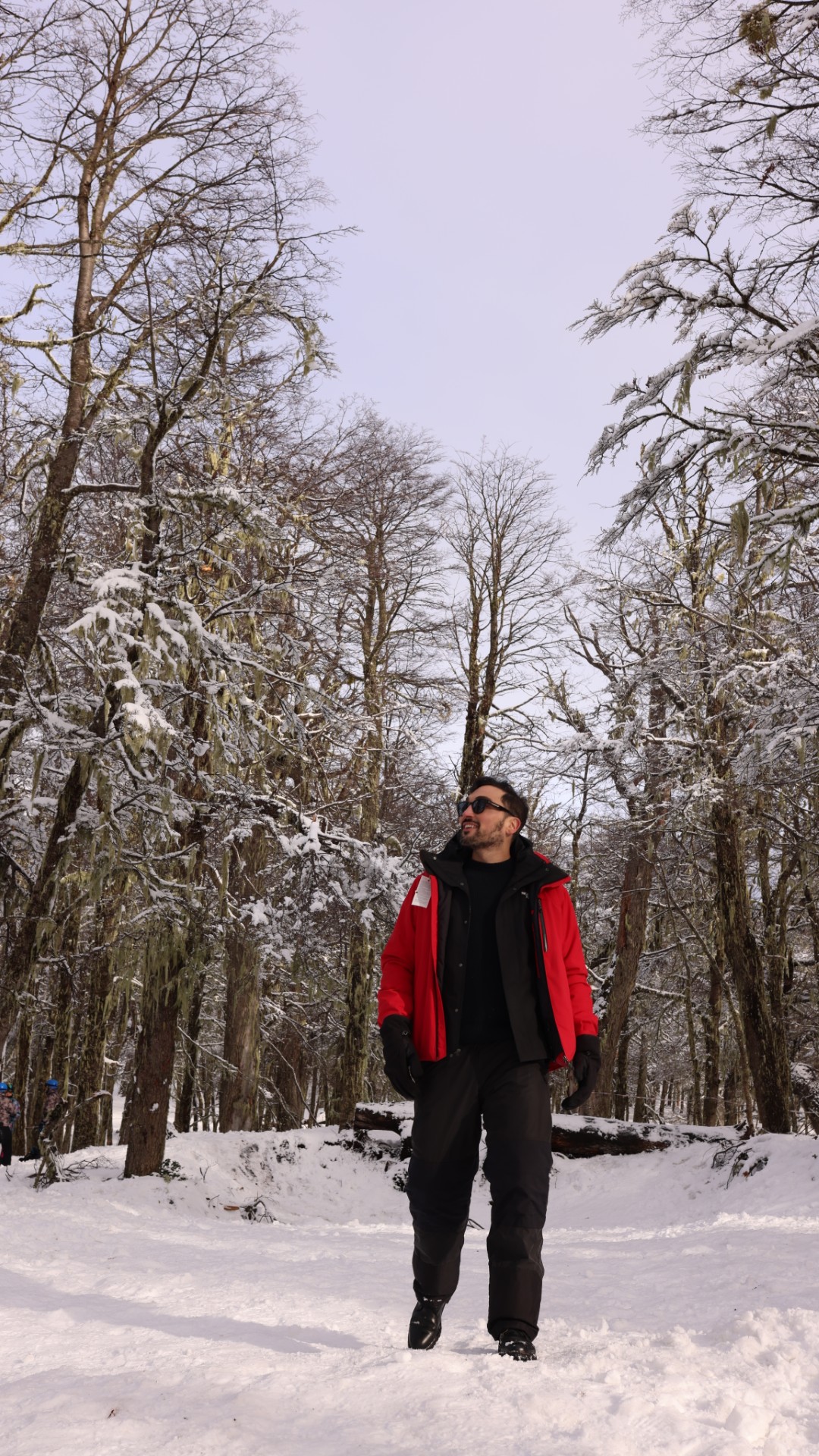 Lucas Estevam na neve