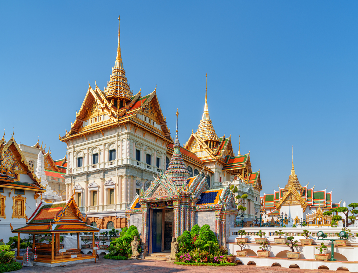Palácio Grand Palace, em Bangkok - Imagem: iStock/efired