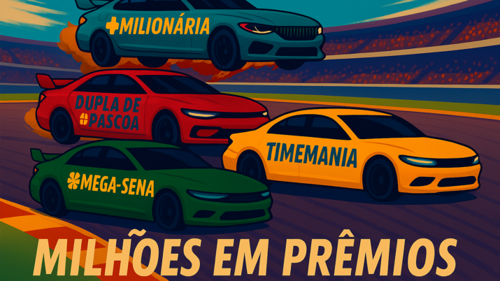 Mega-Sena perde a liderança dos maiores prêmios das loterias da Caixa.