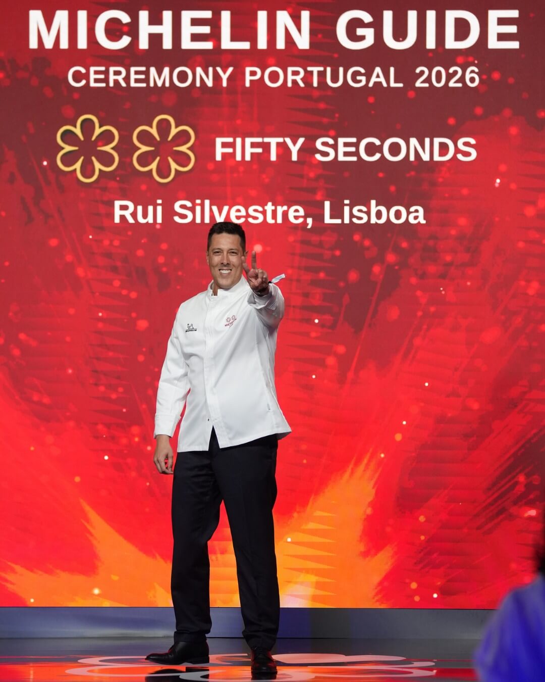 Rui Silvestre, do Fifty Seconds: única adição ao rol de biestrelados portugueses