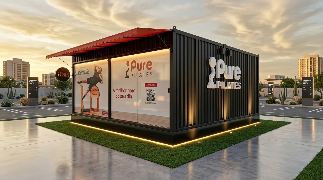 Pure Pilates lanza unidades en container para expandir su red