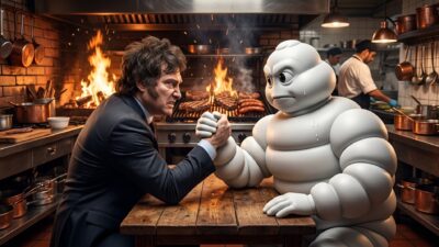 Guia Michelin entra na mira do governo de Javier Milei