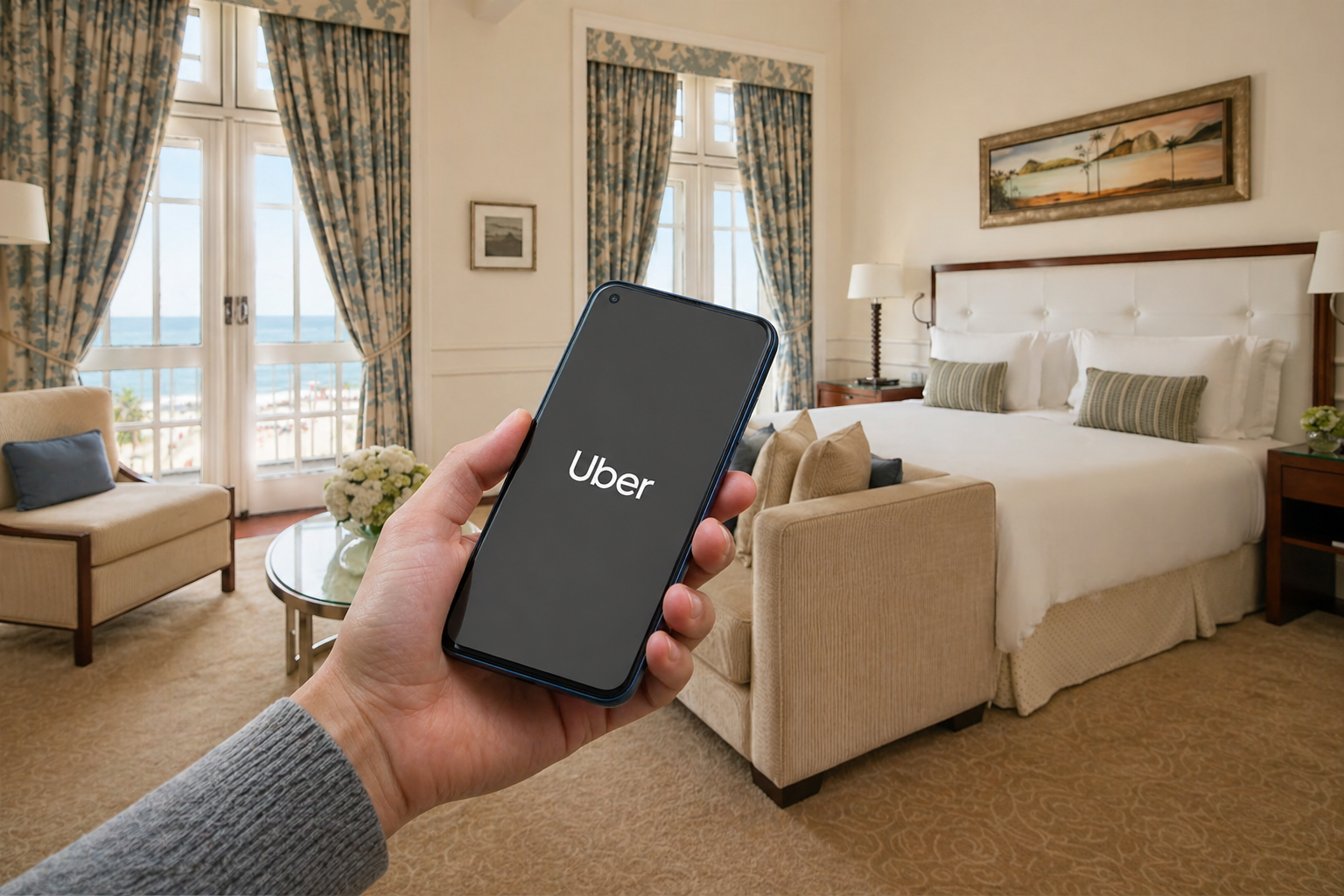 Uber expande servicios: reserva de hoteles en su app