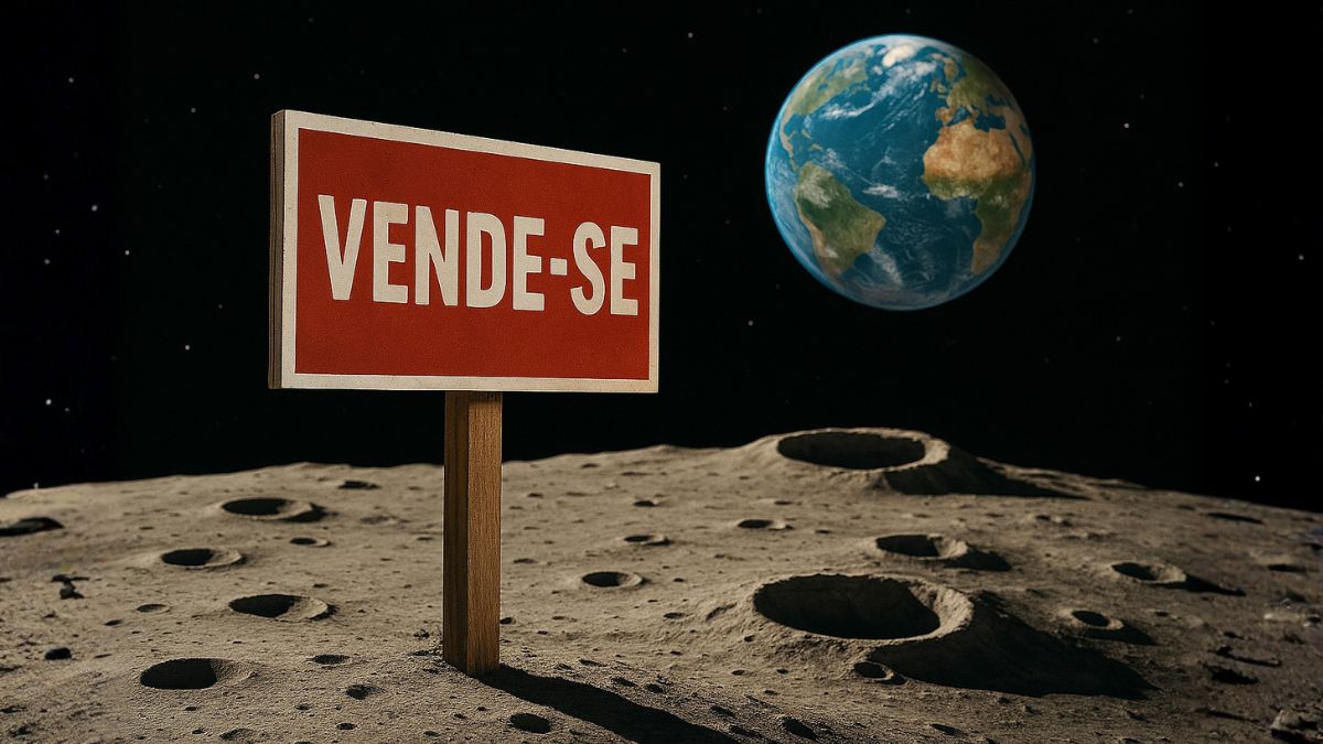Un estadounidense se vuelve millonario vendiendo terrenos en la Luna