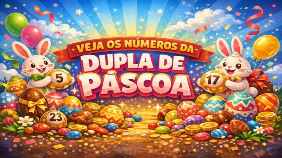 Dupla de Páscoa 2026: premios de R$ 40 millones sorteados