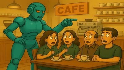 Robô como chefe de IA