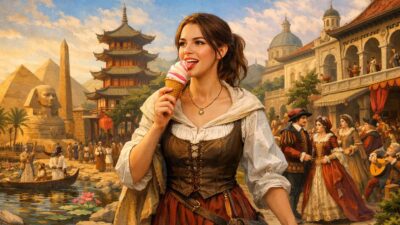 história do sorvete