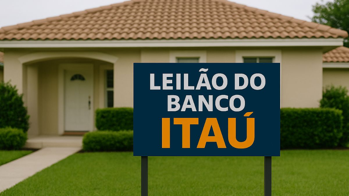Leilão do Itaú: imóveis até 50% abaixo do valor avaliado