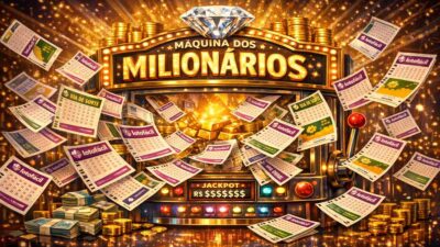 Máquina de milionários das loterias da Caixa premia apostadores da Lotofácil e da Dia de Sorte.