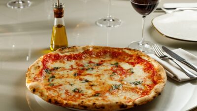 Pizza Margherita - Imagem: Divulgação/Pizzeria da Michele