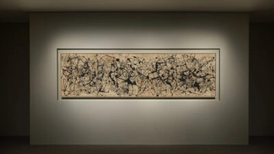Pintura de Jackson Pollock foi leiloada por quase R$ 1 bilhão