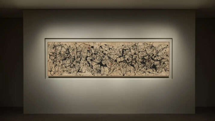 Pintura de Jackson Pollock foi leiloada por quase R$ 1 bilhão