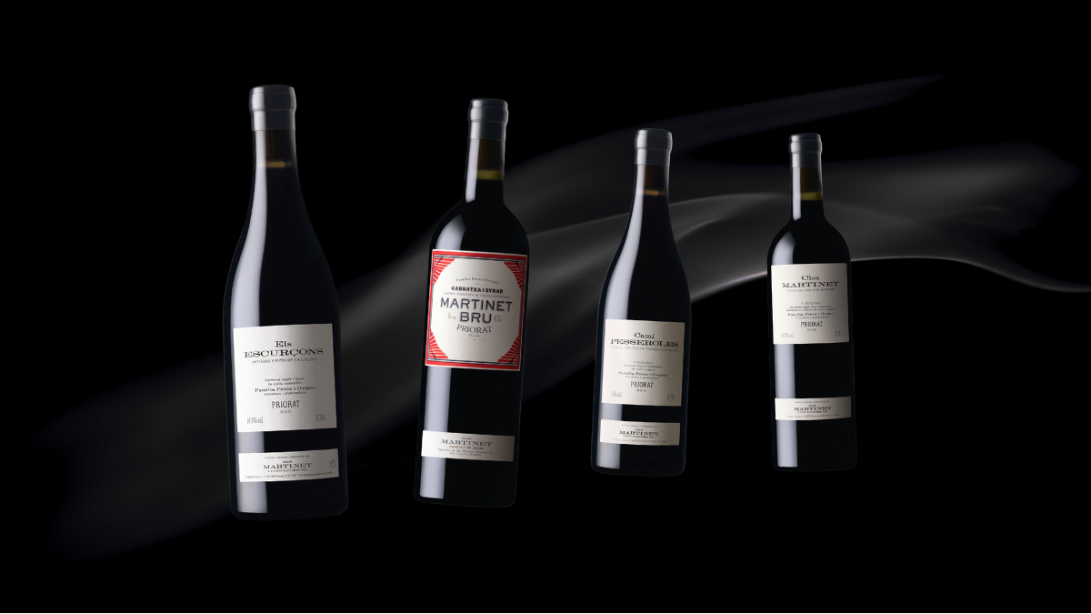 Rótulos Mas Martinet se unem a portfólio World Wine