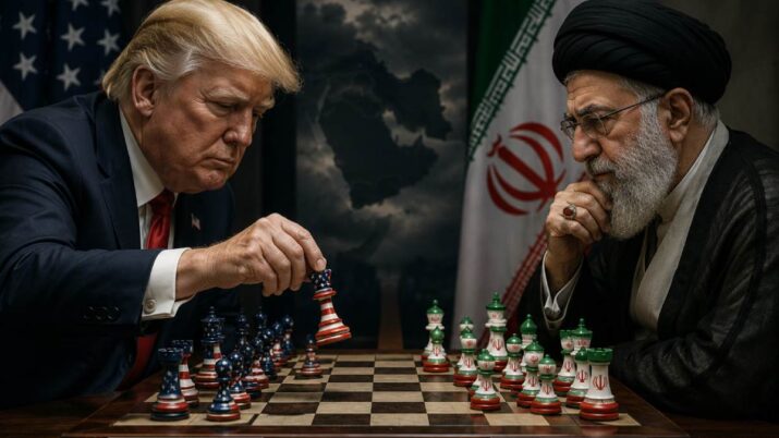 EUA; Irã; xadrez; Donald Trump; Ali Khamenei
