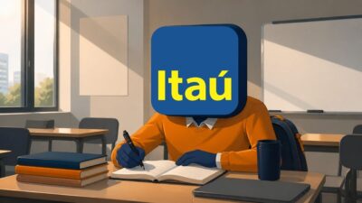 Imagem criada por inteligência artificial para ilustrar o balanço do Itaú Unibanco (ITUB4).