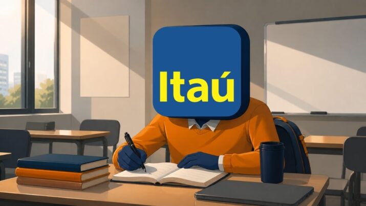 Imagem criada por inteligência artificial para ilustrar o balanço do Itaú Unibanco (ITUB4).