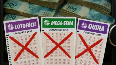 Lotofácil 3697, Mega-Sena 3012, Quina 7037