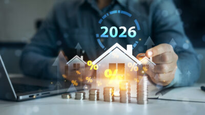 Real estate interest rate increase in 2026. Tax benefits for buy real estate in 2026. Real estate market development 2026.Research strategy for buying, selling, renting real estate for profit.
