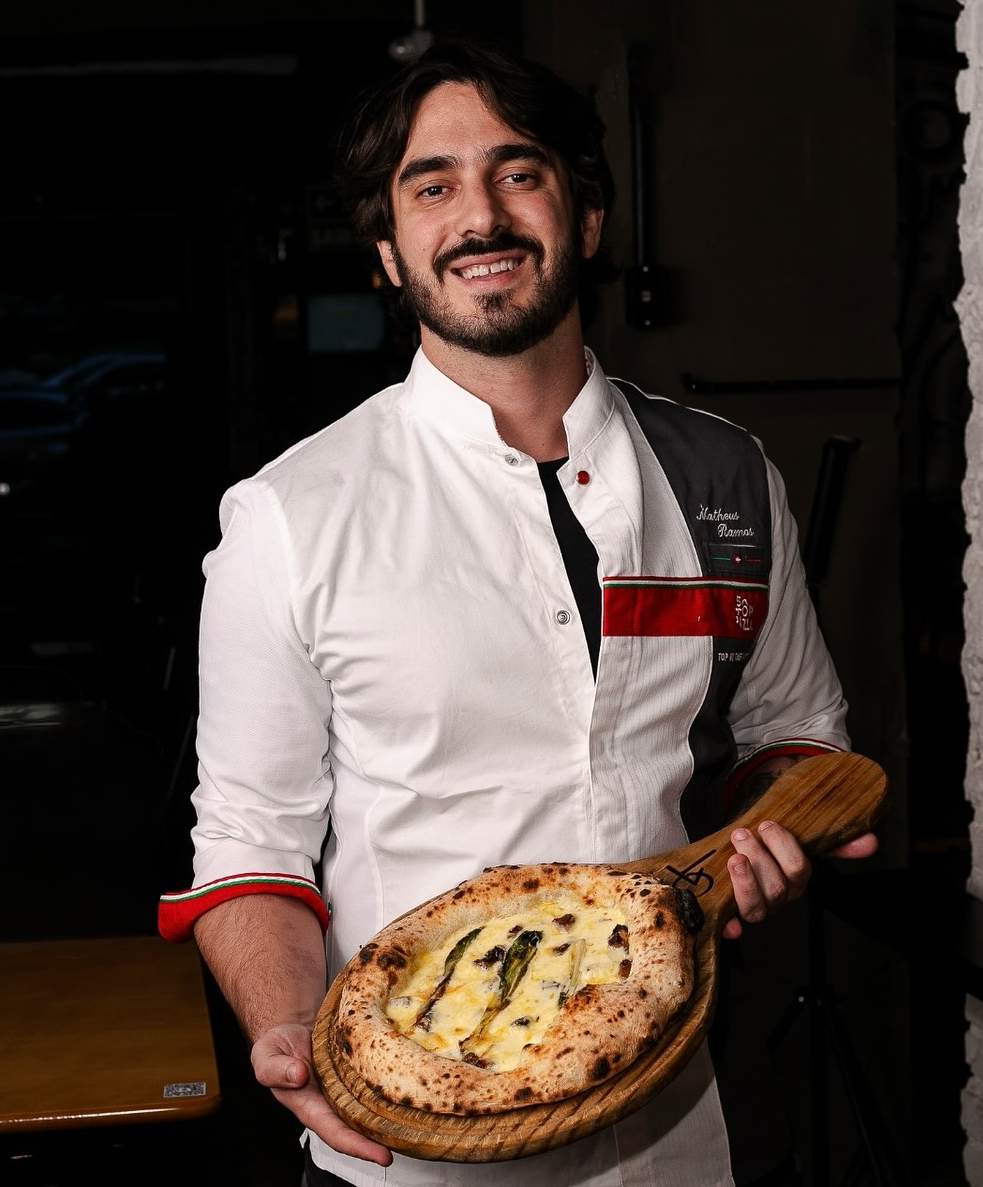 Matheus Ramos, da QT Pizza Bar