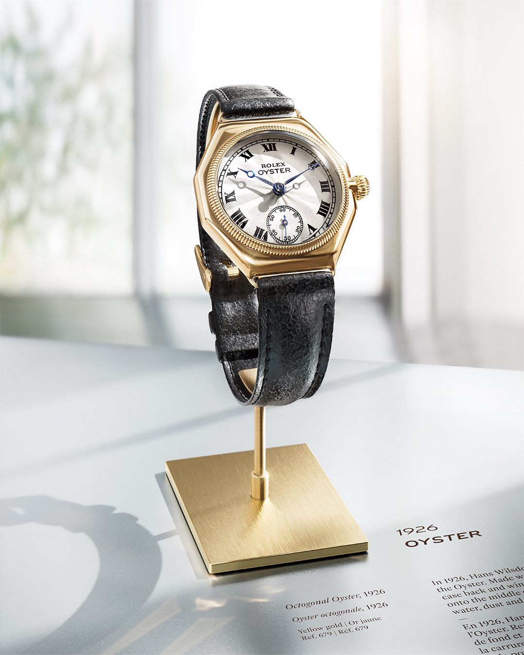 Modelo Oyster Perpetual, da Rolex