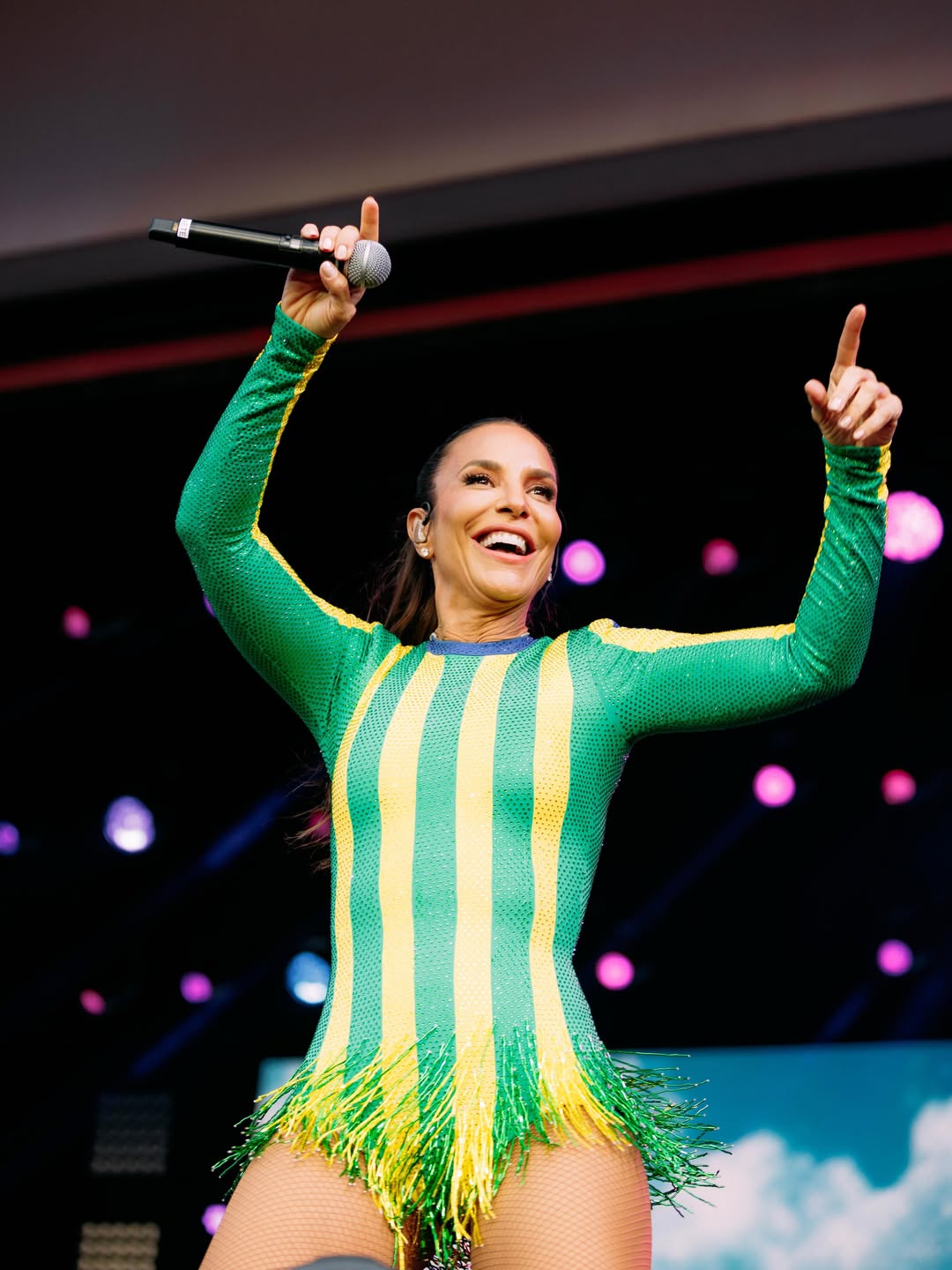 Ivete Sangalo fez show no jogo de estreia do Brasil na Copa do Mundo 2026