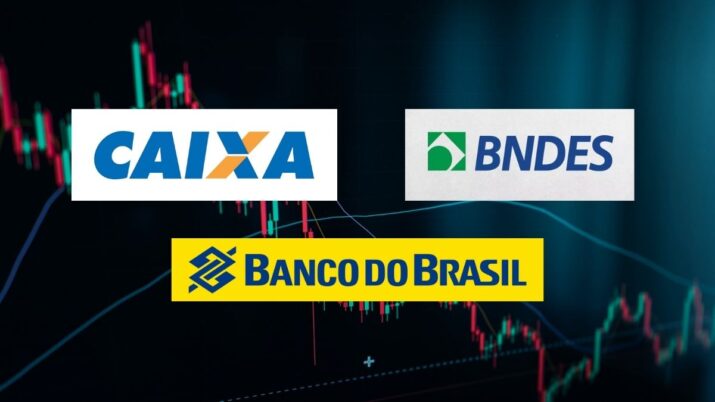 Banco do Brasil (BBAS3), Caixa e BNDES.