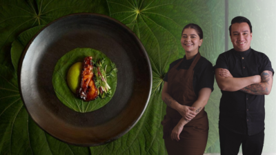 Luana Sabino e Eduardo Ortiz apresentam o novo menu degustação do Metzi