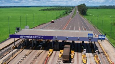 Pedágio em rodovia da Motiva